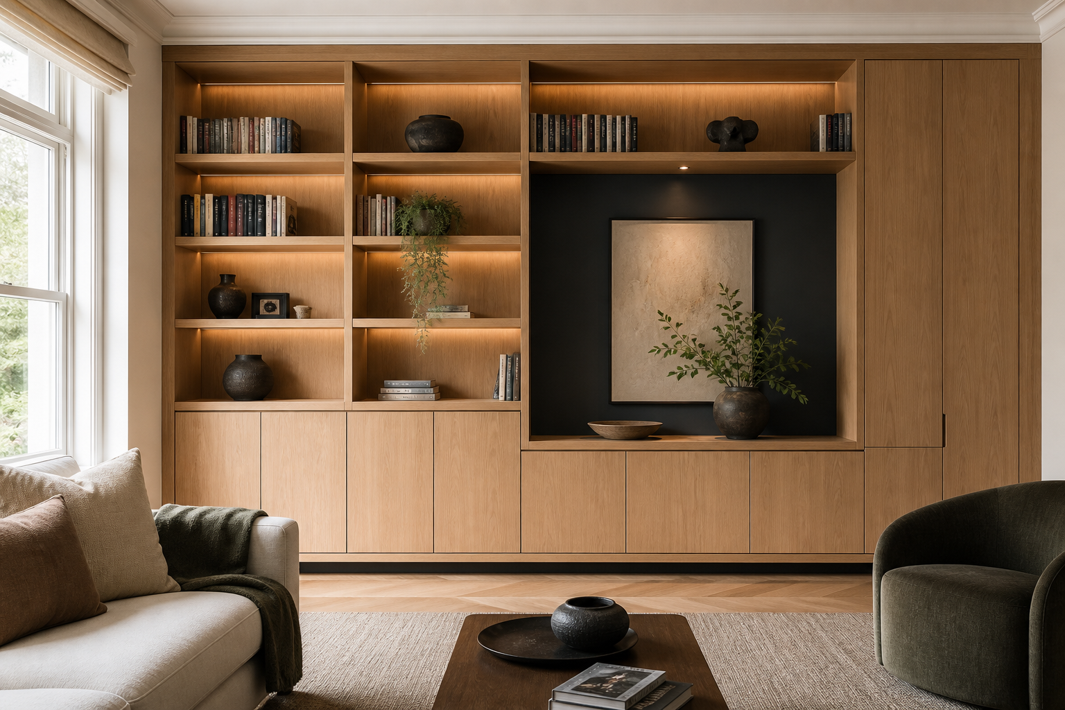 Made-to-measure fitted timber joinery